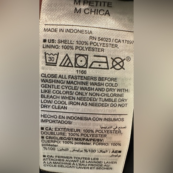 NWT Old Navy Women’s Plaid Blazer – Black, White & Brown | Petite Medium 🤎🖤🤍 - Picture 7 of 7